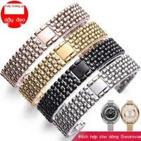 (Giá Hủy Diệt) Thích hợp cho dây đeo đồng hồ Swarovski dây thép dây đeo đồng hồ 5158544 548 dây đeo