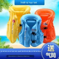 (Giá Hủy Diệt) Trẻ Em Áo Phao Phao Bơm Hơi Áo Trẻ Em Nổi Vòng Áo Vest Bơi Vòng Sơ Khai Thiết Bị Bơi