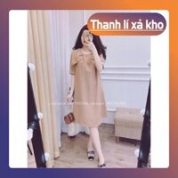 [Giá Hủy Diệt] Váy Suông Cổ Bèo Tiểu Thư Siêu Xinh S195