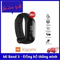 [Giá hủy diệt] vòng đeo tay xiaomi Miband 3 Quốc Tế + Full Tiếng Việt + Đo Nhịp Tim