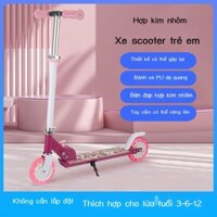(Giá Hủy Diệt) Xe scooter 2 bánh cầm tay học sinh tiểu học, xe scooter trẻ em 6 đến 12 tuổi, xe sco