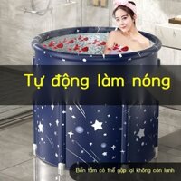 (Giá Hủy Diệt) Xô tắm gấp gọn dành cho người lớn, xô tắm trẻ em gia đình, xô tắm nước nóng, xô tắm