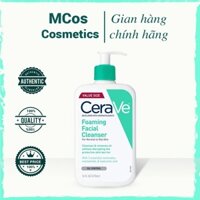 [GIÁ HỦY DIỆT]CaraVe Foaming Facial Cleanser sữa rửa mặt cho da dầu, hỗn hợp dầu (87ml, 237ml, 355ml, 473ml)