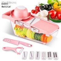 (Giá Hủy Diệt)Máy cắt rau củ quả đa chức năng Baililai khoai tây xay nghiền hạt dưa chuột