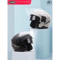 (Giá Hủy Diệt)Mustang Mũ Bảo Hiểm Chính Thức Soái Hạm 3C Chứng Nhận Xe Điện Nửa Nam Mùa Đông Xe Máy Nữ Bốn Mùa Đa Năng