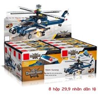 (Giá Hủy Diệt)Tương thích với khối xây dựng Lego máy bay trực thăng J-15 dòng máy bay chiến đấu bé trai xếp hình lắp ráp