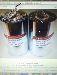 Giá ITW Ribbon Resin B325 110mmx300m