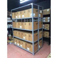 giá kệ để đồ - giá kệ tài liệu - kệ kho hàng nhẹ, kệ chân V lỗ dài  1.5m, sâu 50cm, cao  2m, nhà sản xuất Zatec