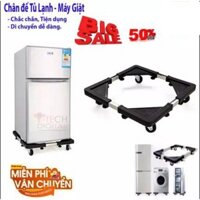 Giá kệ đỡ máy giặt, tủ lạnh có bánh xe cơ động thông minh, thiết kế lắp ghép tiện dụng GIÁ ƯU ĐÃI