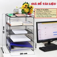 Giá kệ đựng tài liệu 5 tầng thép sơn tĩnh điện