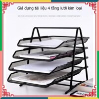 Giá kệ đựng tài liệu sáng tạo 4 tầng [Giá đẳng cấp]