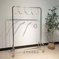 giá kệ, sào treo quần áo có bánh xe chất liệu inox 304, thép sơn tĩnh điện chắc chắn, hiện đại