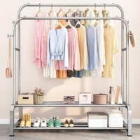 Giá Kệ Treo Quần Áo Inox Chất Liệu Cao Cấp Kiểu Dáng Thông Minh