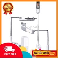 Giá kẹp điện thoại cao cấp 5in1- đa năng -Live stream, Quay video, Chụp ảnh, điều khiển từ xa, đèn, gấp gọn