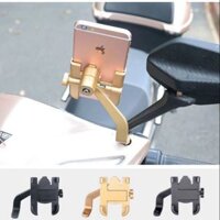 Giá kẹp điện thoại xe máy