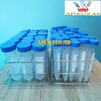 Giá khay inox đựng ống ly tâm falcon 15ml 50ml