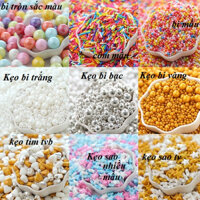 *Giá Kho* Kẹo cốm bông đường trang trí đủ loại 1kg