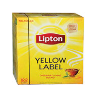 *Giá Kho* Trà Lipton nhãn vàng nhập khẩu 100 gói 200g