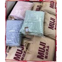 (Giá Không Tưởng) Chăn ga Muji Nhật Bản, mền muji hàng nội địa Nhật Bản