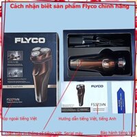 (Giá Không Tưởng) Máy cạo râu hãng Flyco 3 lưỡi dao có chức năng tỉa tóc FS330VN FS360VN FS371VN
