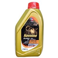 (GIÁ KM)  Bình 0.8L Dầu nhớt xe số HAVOLINE SUPER SEMI - SYNTHETIC 4T 10W40 800ml - Shopnhottot