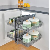 Giá liên hoàn âm tủ hộp vách kính Grob GK-90A
