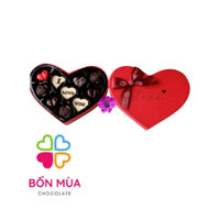 [GIÁ LUÔN RẺ] Socola mẫu trái tim F40 I Love you TẶNG NGAY COMBO THIỆP VÀ TÚI