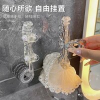 Giá lưu trữ băng đô và dây buộc tóc, giá treo tường thần kỳ, giá trưng bày trang sức, móc treo tường không cần khoan