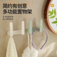 Giá lưu trữ tổ chức dây buộc tóc và băng đô, giá trưng bày đa chức năng gắn tường cho sử dụng tại nhà và ký túc xá