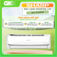 [GIÁ MÁY] AH-X10ZEW / AH-XP10BSW / AH-XP10YMW - Máy Lạnh Sharp Inverter 1 HP - GIAO TOÀN QUỐC