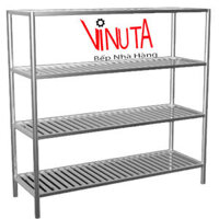 Giá nan inox 4 tầng