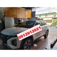 Giá nóc baga mui xe ô tô Hyundai Creta .Baga chất liệu hợp kim nhôm nhẹ bền, thiết kế thể thao