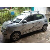 Giá nóc baga xe Kia Morning ⚡ HÀNG LOẠI 1 ⚡ Baga chất liệu hợp kim nhôm nhẹ bền, thiết kế thể thao