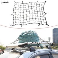 Giá nóc chung Lưới chở hàng 90cmx50cm có kẹp Lưới lắp đặt Bungee