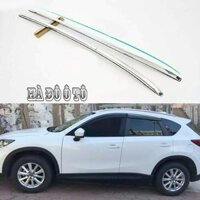 Giá Nóc CX5 2013 2014 2015 2016 2017 ( Bắt Ốc Trên Xe ) - Bộ 2 Thanh Dọc Bắt Ốc Mazda CX5 2013/2017