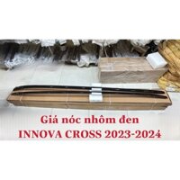 Giá nóc thể thao Toyota Innova 2023 2024 kiểu dáng hiện đại, mạnh mẽ màu đen, màu bạc