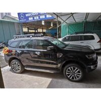 Giá nóc xe EVEREST 2017 2018 2019 2020 2021 2022 2023 100 140 160 cm nhôm vuông màu đen màu bạc kèm thanh ngang để đồ hành lý baga mui gắn thanh ngang nóc ô tô FORD cao cấp