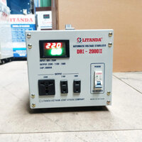 Giá Ổn Áp Điện Tử Lioa 2KVA 2KW Thế Hệ Mới 2026 Mã SH DRI DRII