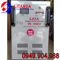 Giá Ổn Áp Lioa 15KVA Dải 90V Đến 250V DRI-15.000 II Hai át Đèn Led
