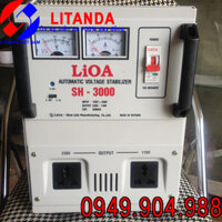 Giá Ổn Áp Lioa 3KVA Bao Nhiêu Tiền Model SH-3000 DRI-3000 DRII-3000