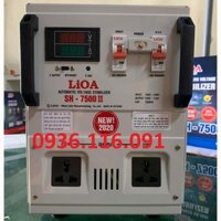 Giá Ổn Áp Lioa 7.5KVA 7,5KW 7.5kg SH-7500 DRI-7500 DRII-7500