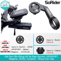 Giá Pas Gắn Đồng Hồ Xe Đạp Garmin, iGPSPORT, Magene, XOSS, CyCplus - Nhựa Cao Cấp, Bền Nhẹ