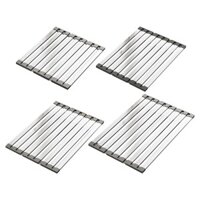 Giá phơi bát đĩa Giá thoát nước di động Thảm bồn rửa cho khách sạn Chai bộ đồ ăn