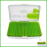 Giá phơi bình sữa cho bé Giá phơi đồ bằng silicon cho bình sữa Máy sấy có thể tháo rời có hộp đựng cho saixit2vn