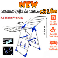 Giá Phơi Đồ Chữ A, Inox Không Rỉ, Có Nhiều Kích Thước Thể Loại, Thiết Kế Có Thể Gấp Gọn Tiết Kiện Diện Tích, Không Gian