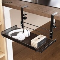 Giá Quản Lý Cáp HER Dưới Bàn Máy Tính, Giá Để Đồ Ổ Cắm Cáp Mạng, Hiện Vật Dây, Cáp Không Đục Lỗ VN