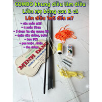 💥(GIÁ RẺ 1m5 đến 2m8) khung Diều liền MẸ BỒNG CON & cá đút pas chất lượng mà giá cực rẻ .