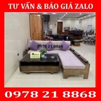 [Giá Rẻ] Ảnh thật kèm video sofa góc gỗ sồi nga nhỏ xinh