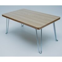 [Giá rẻ] Bàn xếp gấp gọn học sinh vân gỗ đẹp, chân chắc chắn, kích thước 40x60 cm