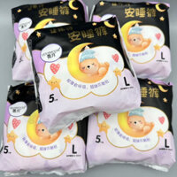 GIÁ RẺ Băng vệ sinh dạng quần Veermoon,  băng vệ sinh ban đêm dạng quần, dùng sau sinh COMBO4 túi/20pcs